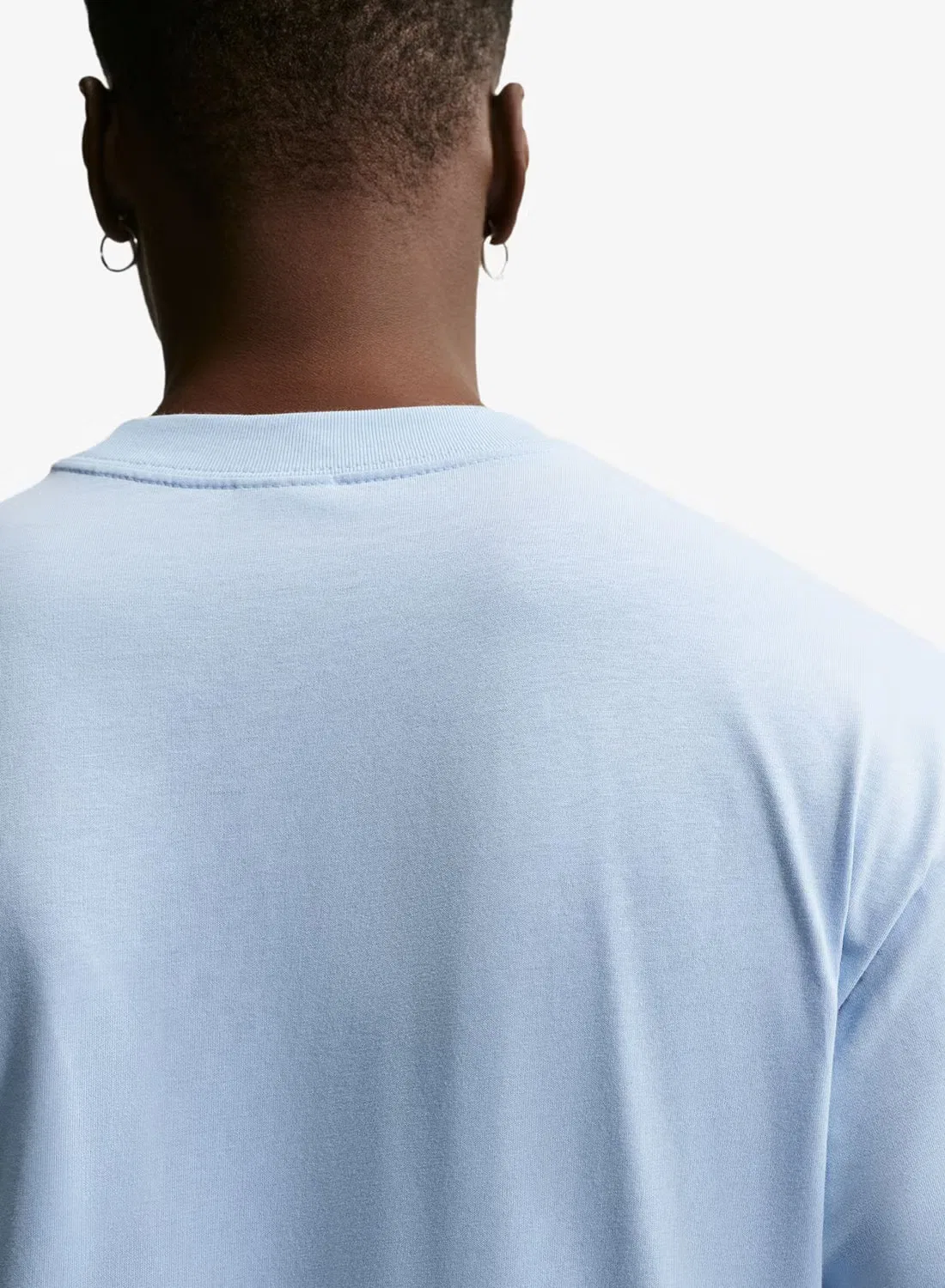 Футболка с принтом Tech mix Nike, синяя — фото 4