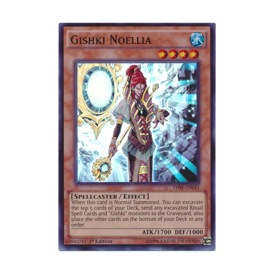 

CCG Гишки Ноэллия (Супер Редкий), Yu-Gi-Oh - Secret Forces - Singles