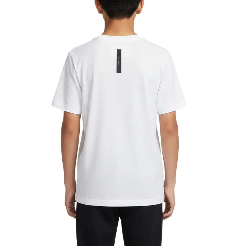 Футболка детская с круглым вырезом Adidas, White — фото 3