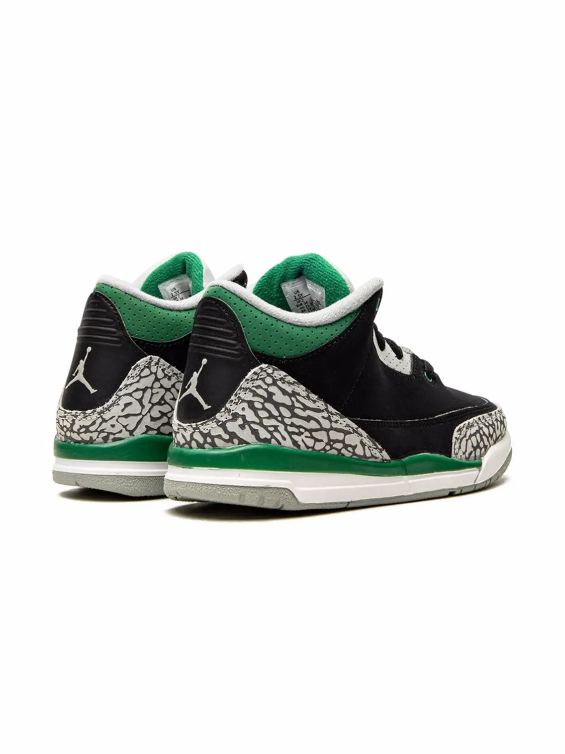 Кроссовки Air Jordan 3 Retro "Pine Green" — фото 2