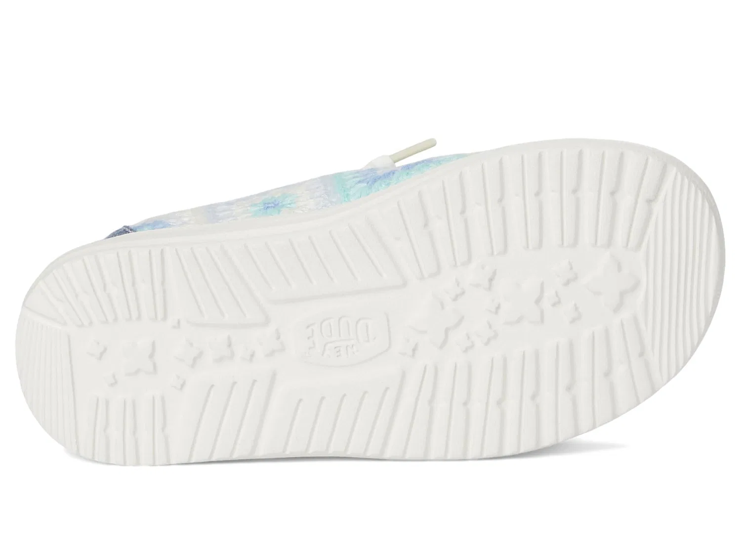 Детские кроссовки для девочек с принтом Wendy Boho HEYDUDE, Blu Allora Multicolore — фото 3