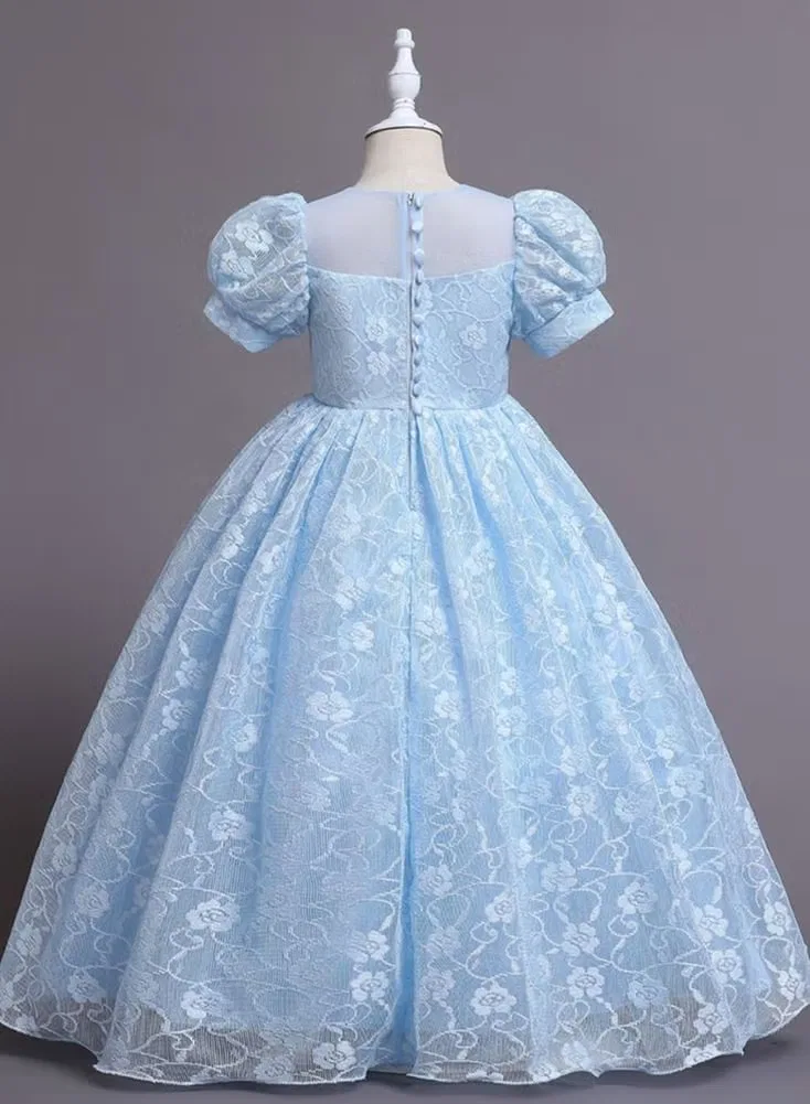 Платье праздничное для девочки Best Gift Fashion, синее — фото 4
