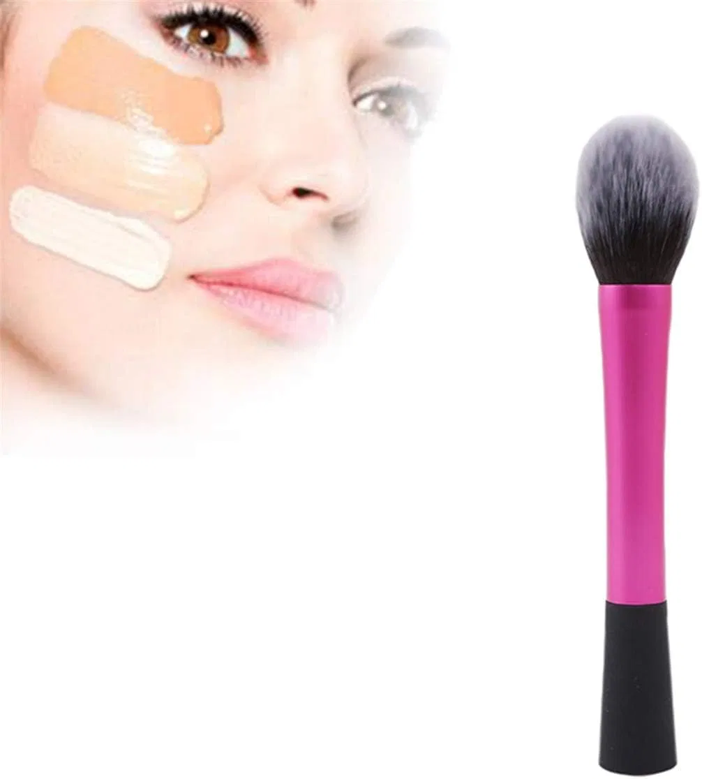 Кисть для макияжа, ручка розового цвета, Foundation Face Blush, профессиональный инструмент Generic — фото 3