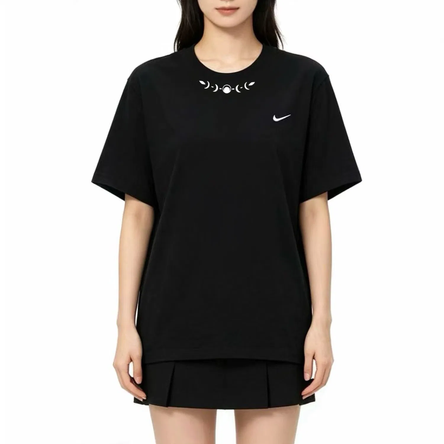 Женская футболка с круглым вырезом прямого кроя Nike Sportswear — фото 4