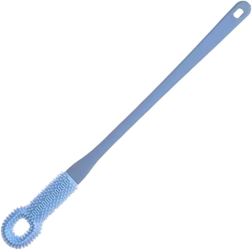 Щетка для ног с длинной ручкой 40 см, Generic, Blue