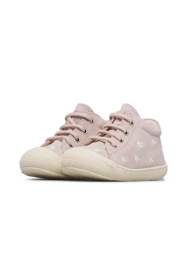 Ботинки кожаные Baby shoes Naturino, Puderosa, пудрово-розовый — фото 2