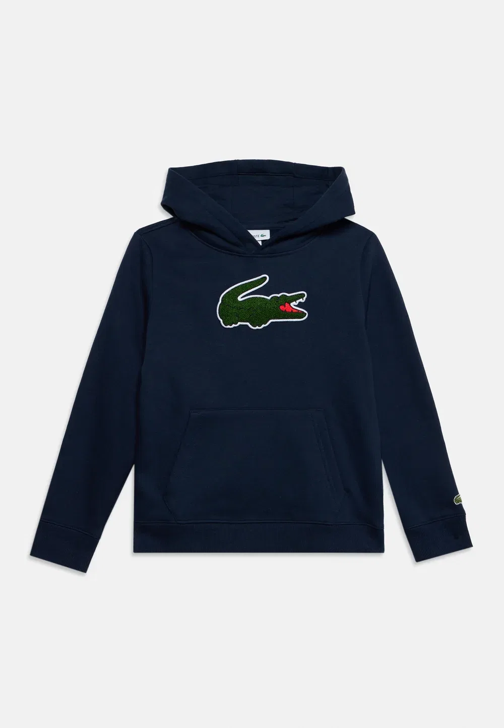 Толстовка с нашивкой, унисекс - худи Lacoste, Marine