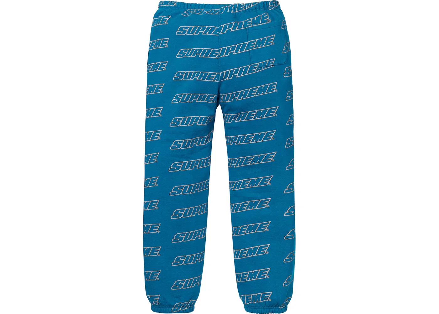 Мужские спортивные штаны Supreme Sweatpant, Dark Aqua — фото 2