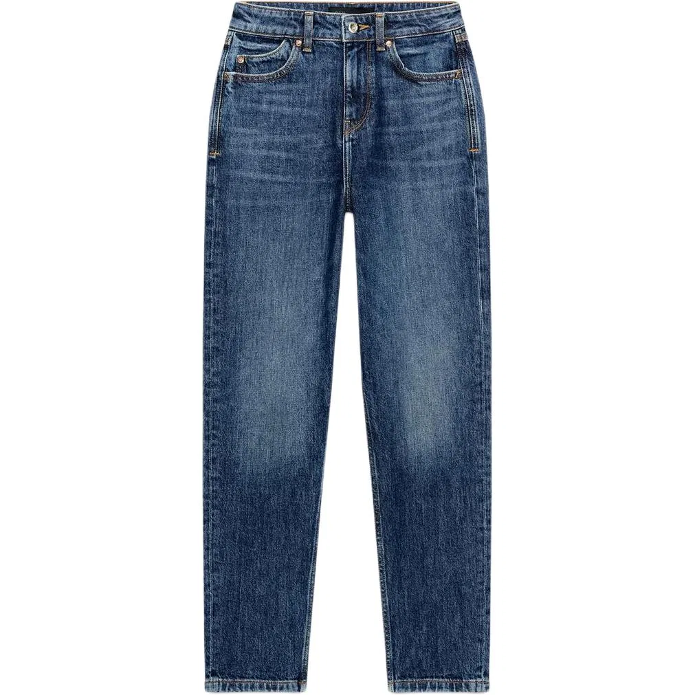 Женские джинсы с умеренной посадкой ZARA, Blue