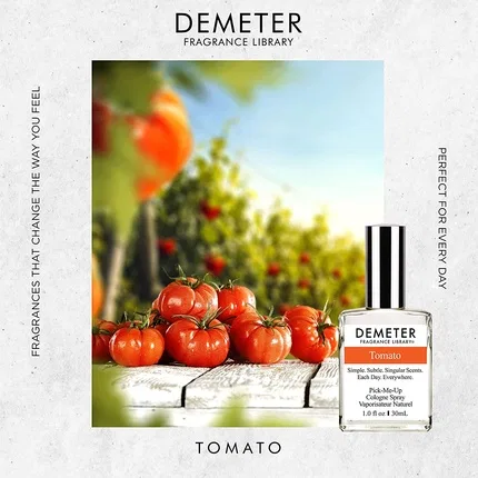 Женский парфюмерный спрей с ароматом томата 30 мл Demeter Fragrance Library