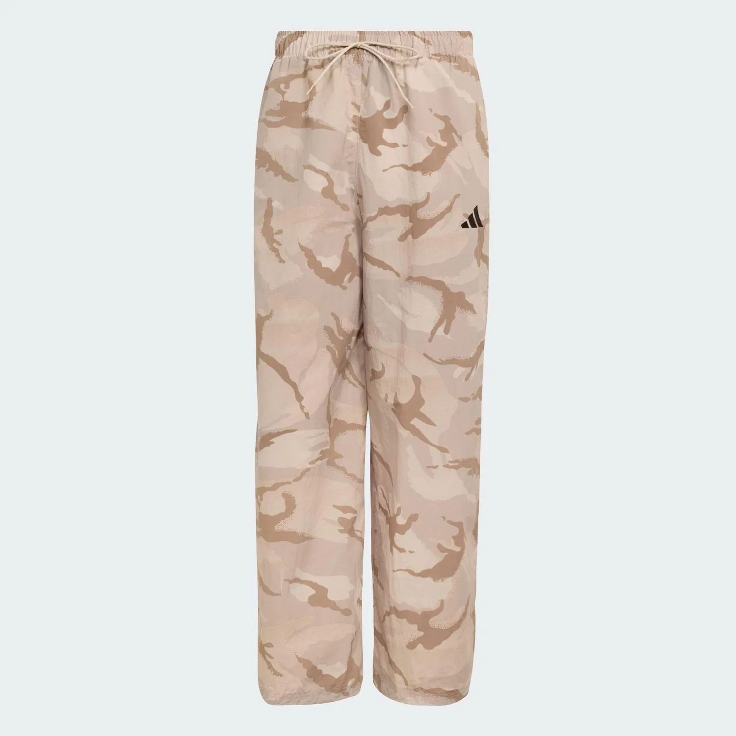 Мужские парашютные брюки с камуфляжным принтом Seasonal Essentials Parachute Adidas, Bunt Braun Cremefarben