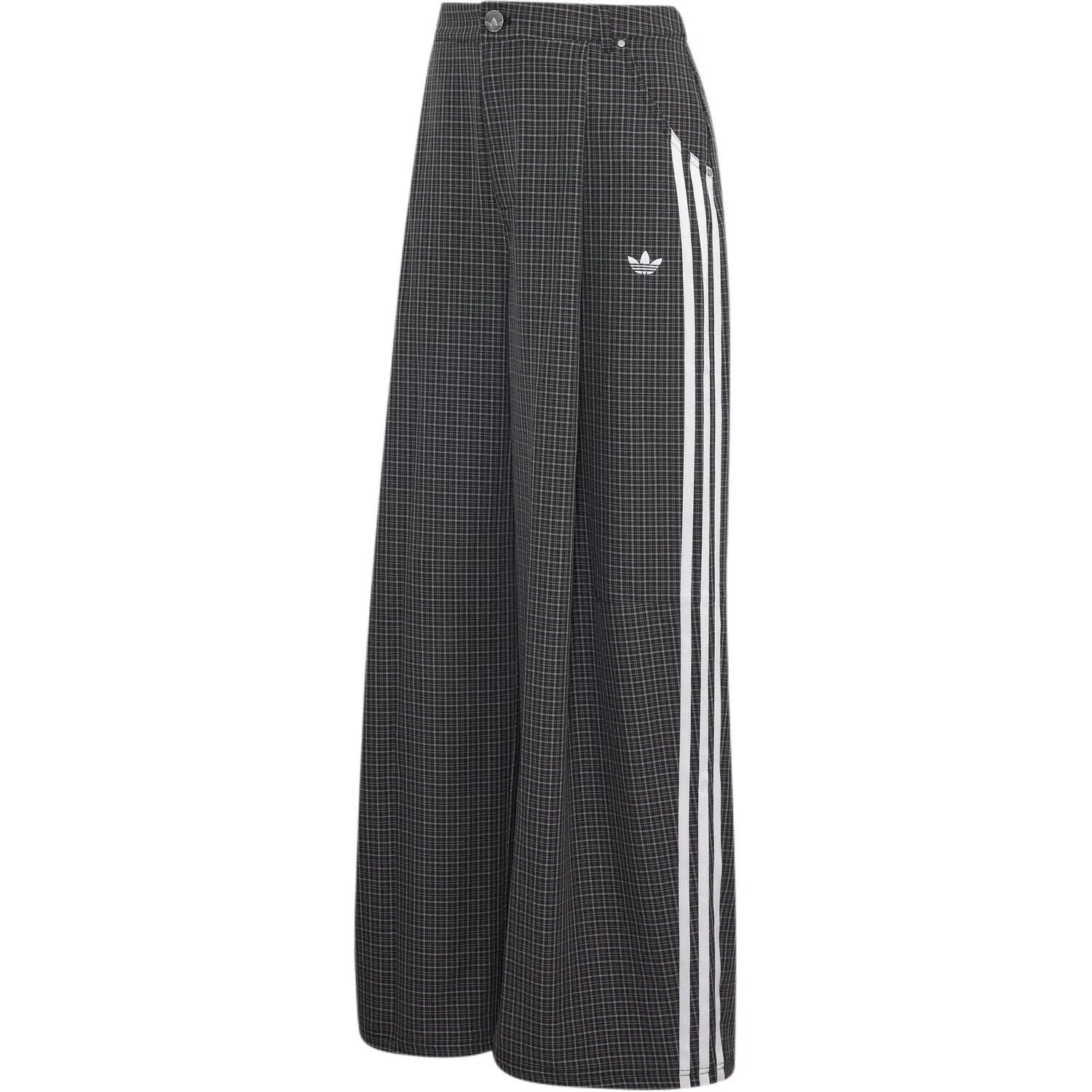 Женские спортивные штаны свободного кроя Adidas Originals, Black/Gray/Graphite Black