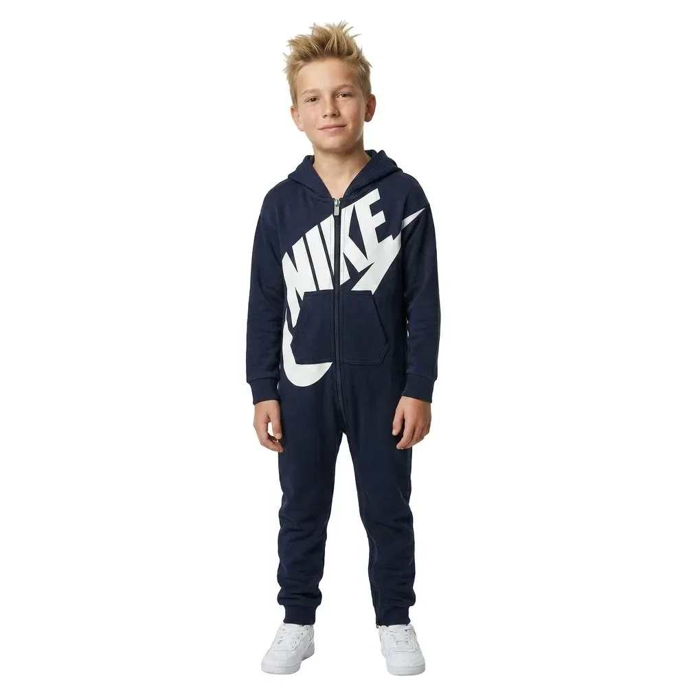 Комбинезон с длинным рукавом All Day Play Nike, синий — фото 2