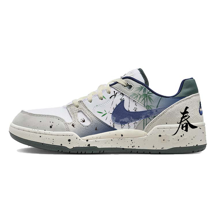 

Nike Кроссовки для скейтбординга Full Force, низкие, мужские, серо-белые