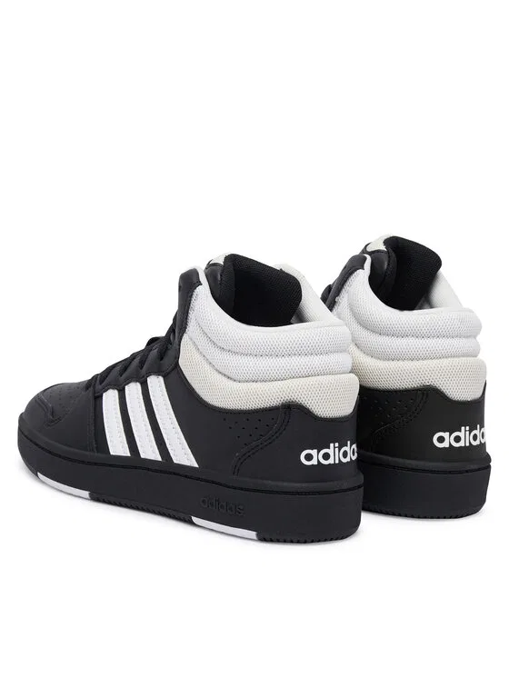 Кроссовки Hoops Mid Classic Shoes Adidas, черный — фото 3