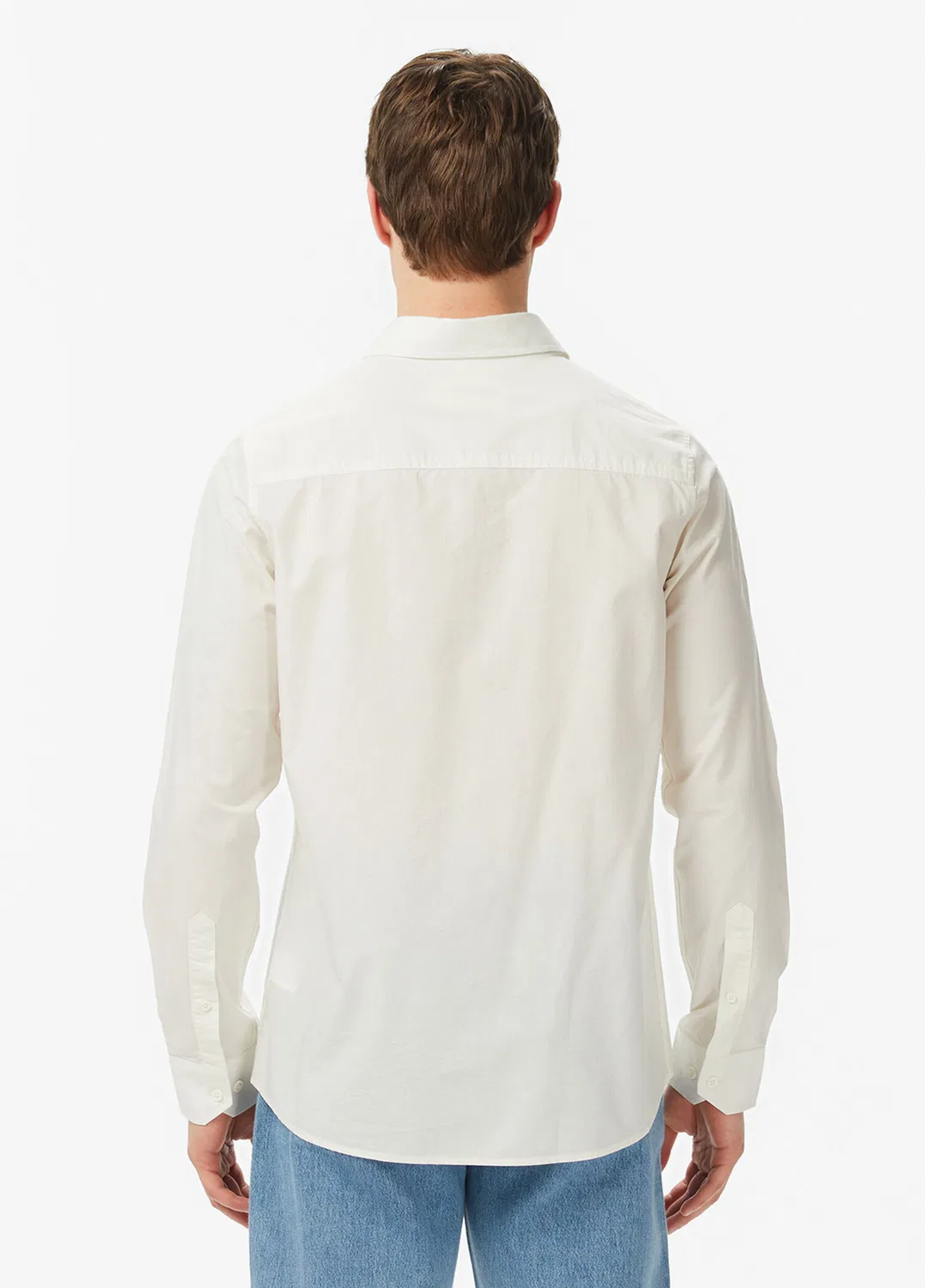 Рубашка Lacoste Slim Fit, кремовый — фото 3