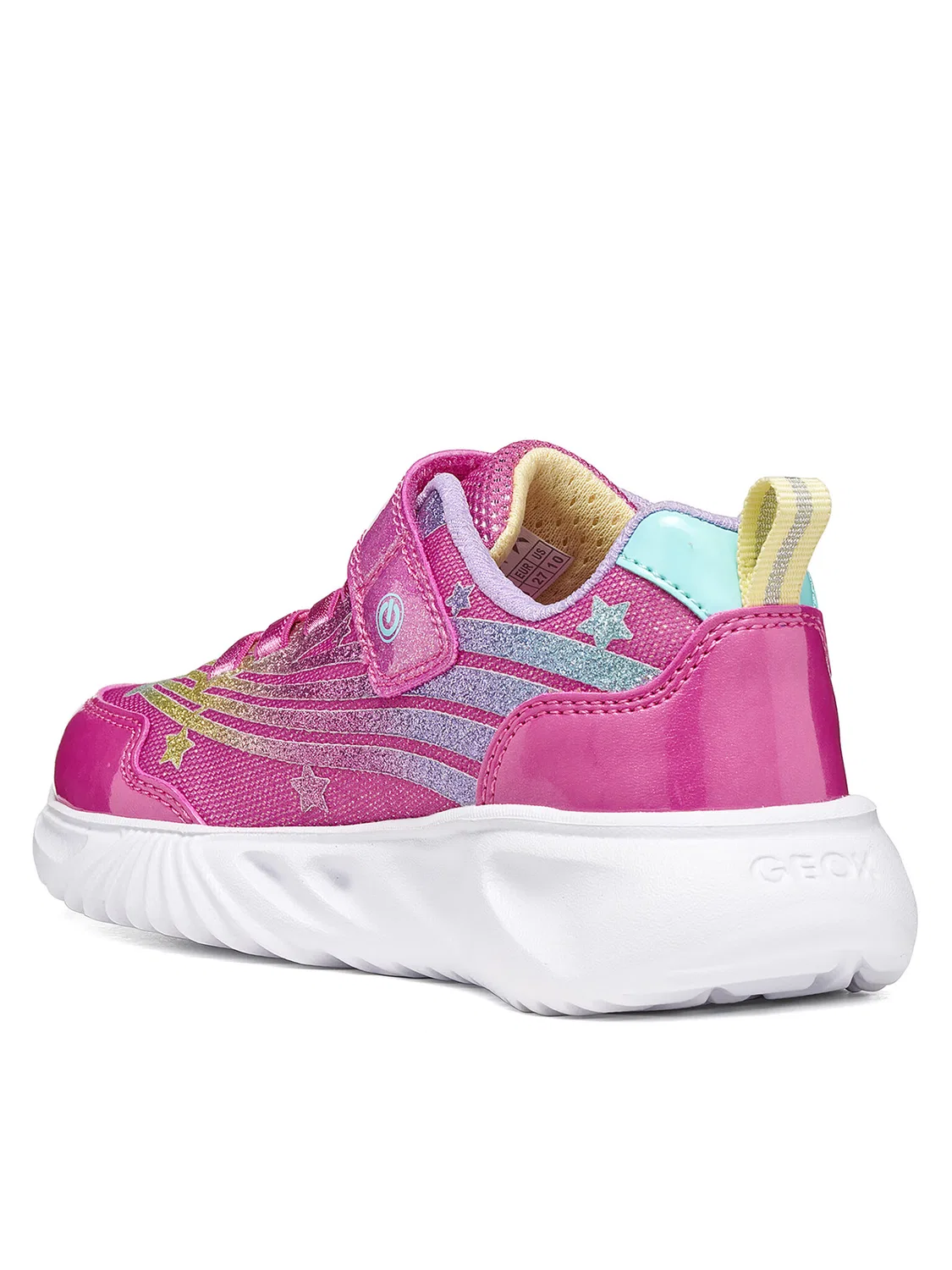 Кроссовки для девочки Assister Girl Geox, розовый — фото 3