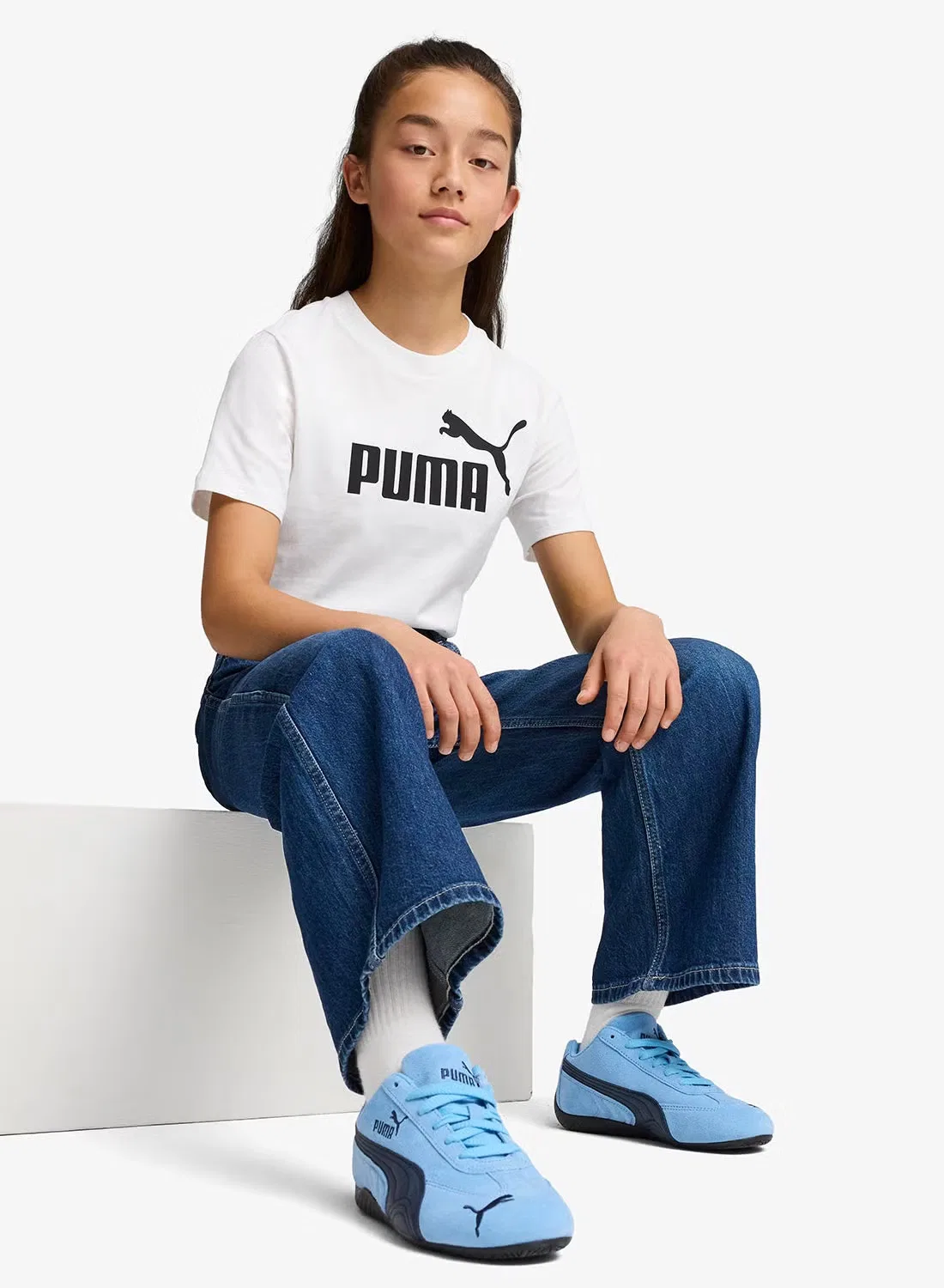 Футболка с принтом логотипа No. 1 Puma, белый — фото 3