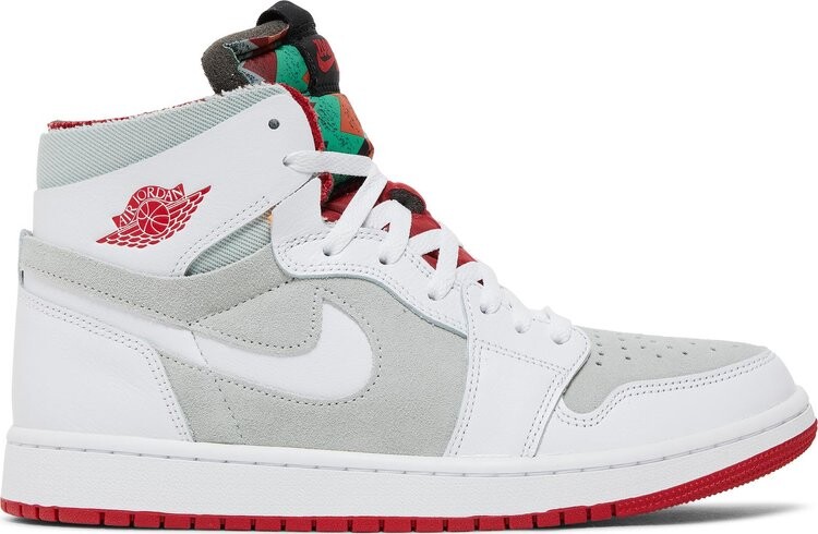 

Кроссовки Air Jordan 1 High Zoom Comfort Hare, белый