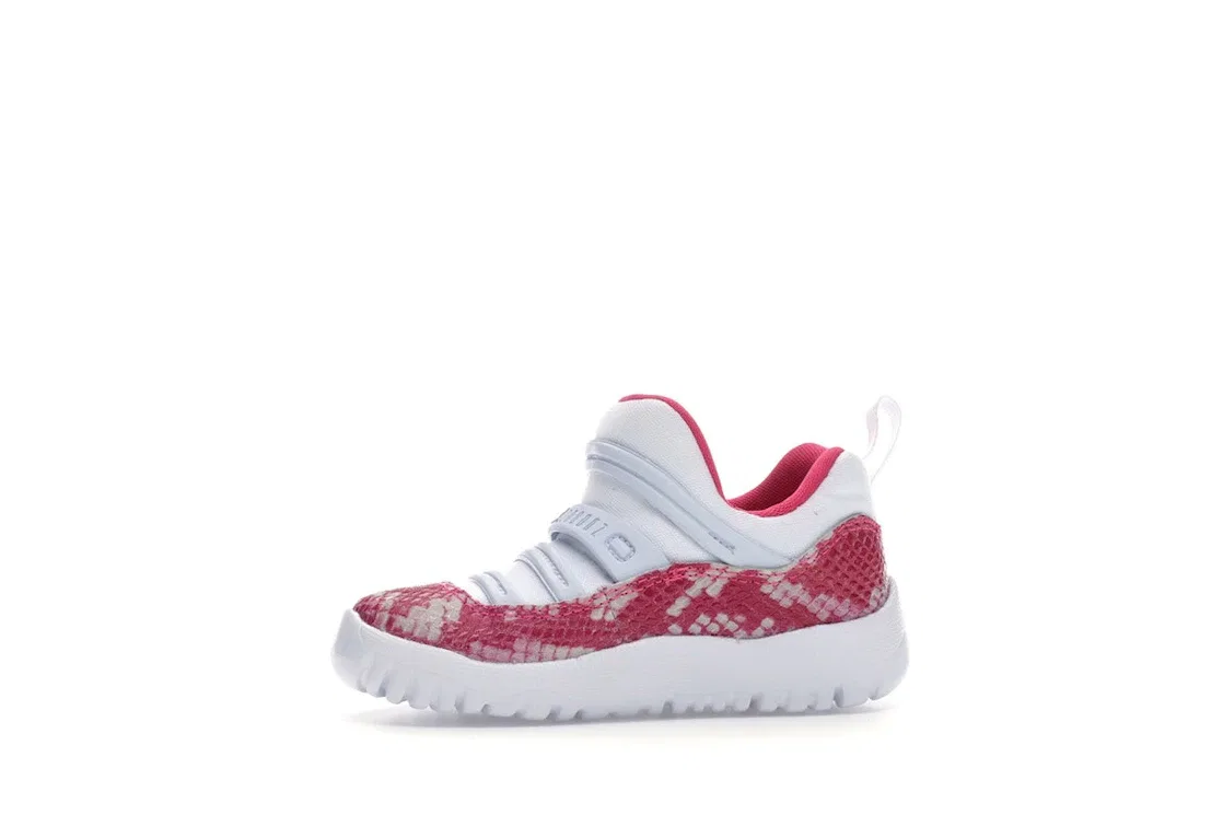 Детские кроссовки Lifestyle с принтом Jordan 11 Retro Little Flex Jordan, White/Black-Watermelon — фото 3