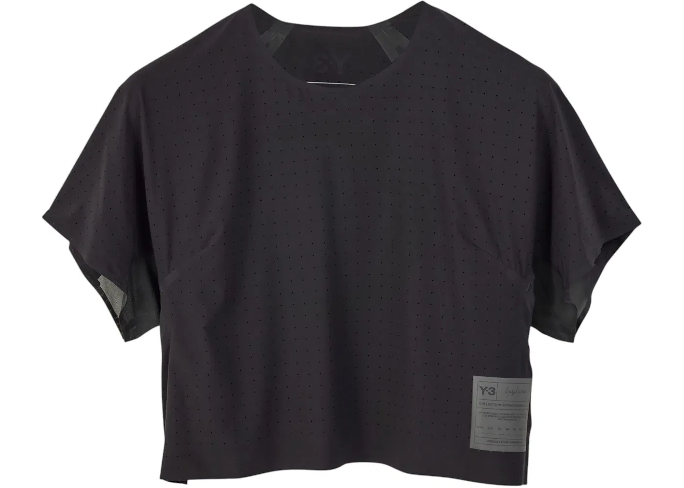Женская футболка с коротким рукавом Y-3 Adidas, Black