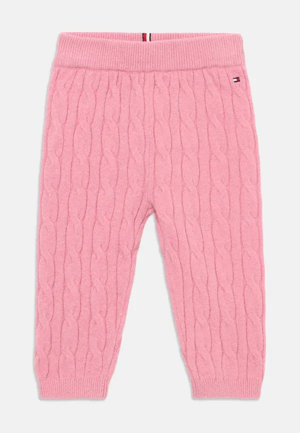 Комплект кабель вязаный с застежкой, Tommy Hilfiger, Mystic Pink, розовый — фото 3