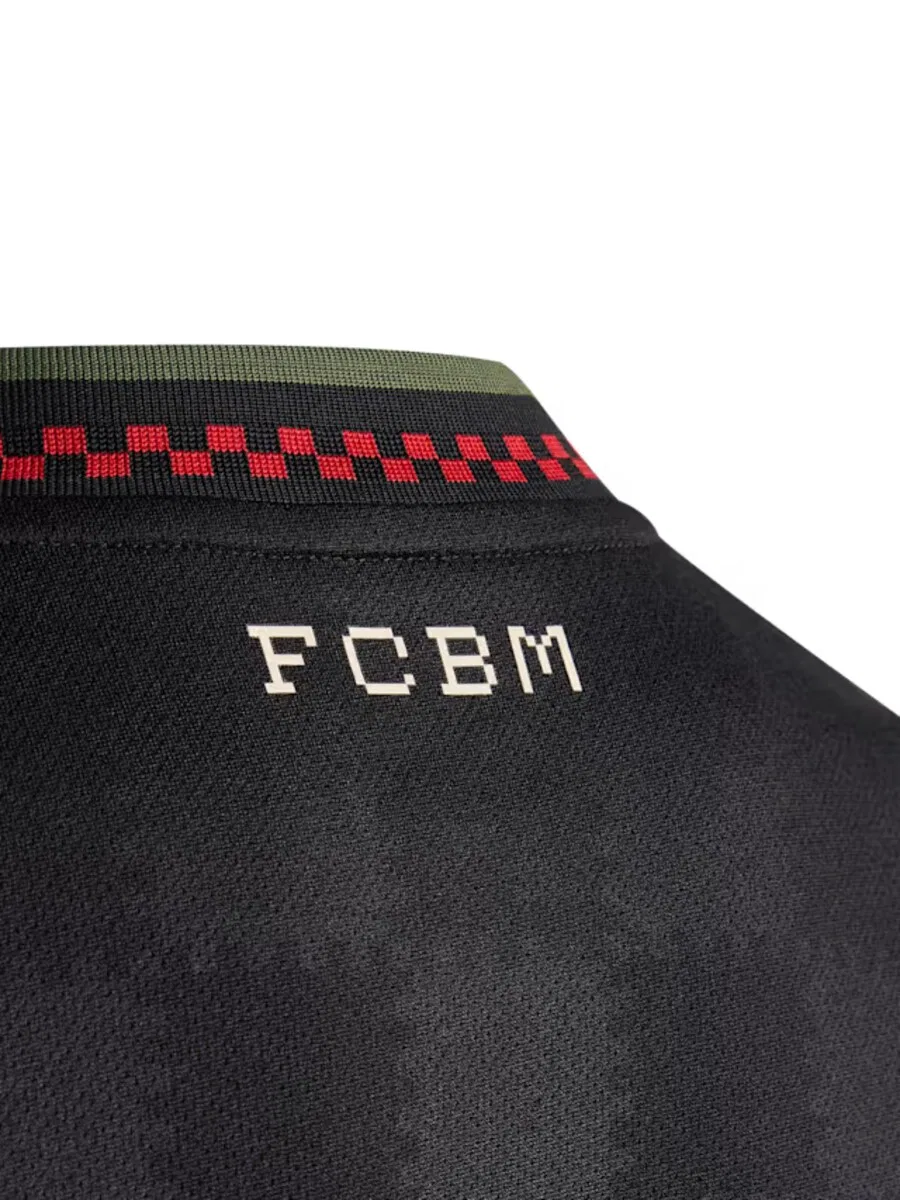 Черная футболка ADIDAS ORIGINALS 'FC Bayern Munchen 25-26 3rd' — фото 4