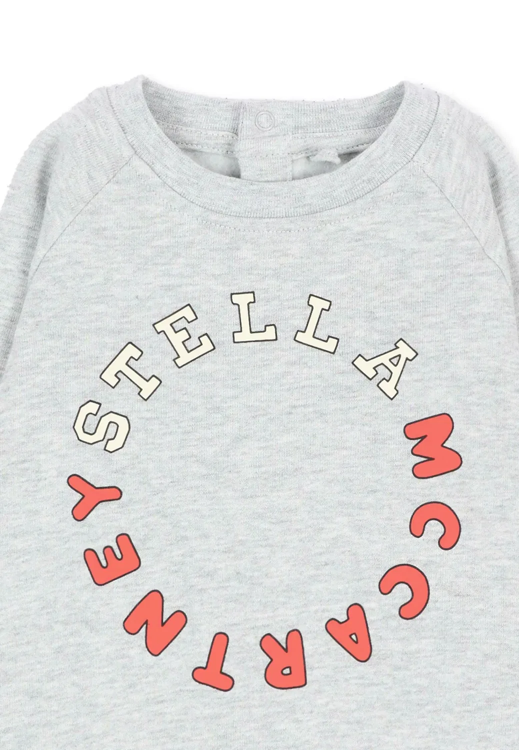 Толстовка Felpa унисекс Stella Mccartney Kids, Grey — фото 3