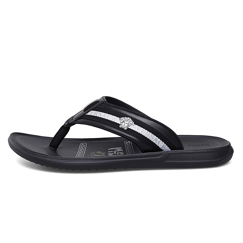 

Dunnu Тихие износостойкие шлепанцы мужские черные