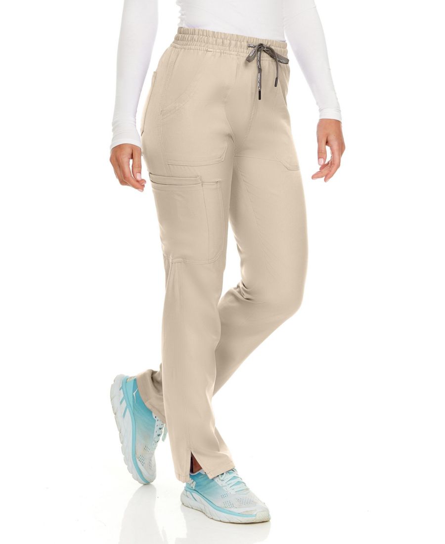 

Брюки-карго прямого кроя Petite Terri Stretch с шестью карманами, цвет Ceil, размер X Large Medichic, Khaki