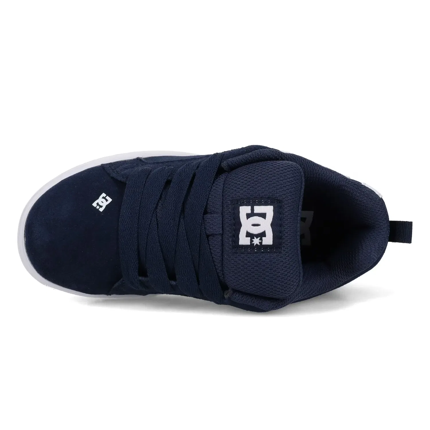 Детские кроссовки для мальчиков с замшевым верхом Court Graffik DC Shoes, Azul — фото 4