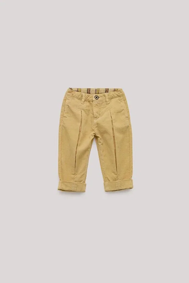Детские брюки для мальчиков прямые Bg store baby boy mustard trousers Gb Baby, Hardal