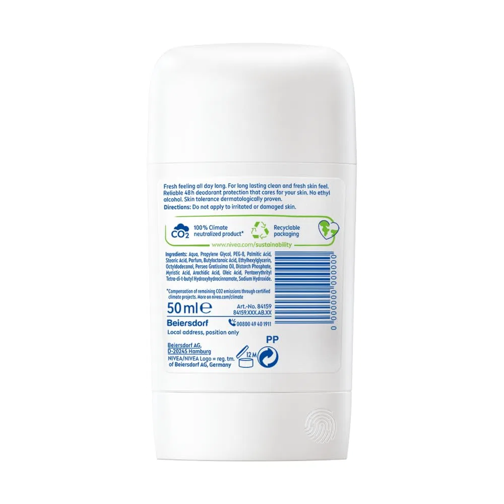 Дезодорант-стик NIVEA Fresh Natural 48H, 50 мл, набор 5 шт, Fresh — фото 2