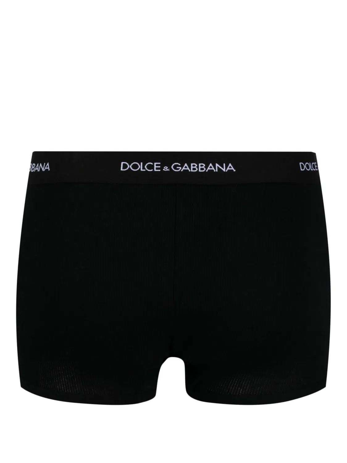 Dolce & Gabbana Трусы-боксеры хлопковые, черные — фото 2
