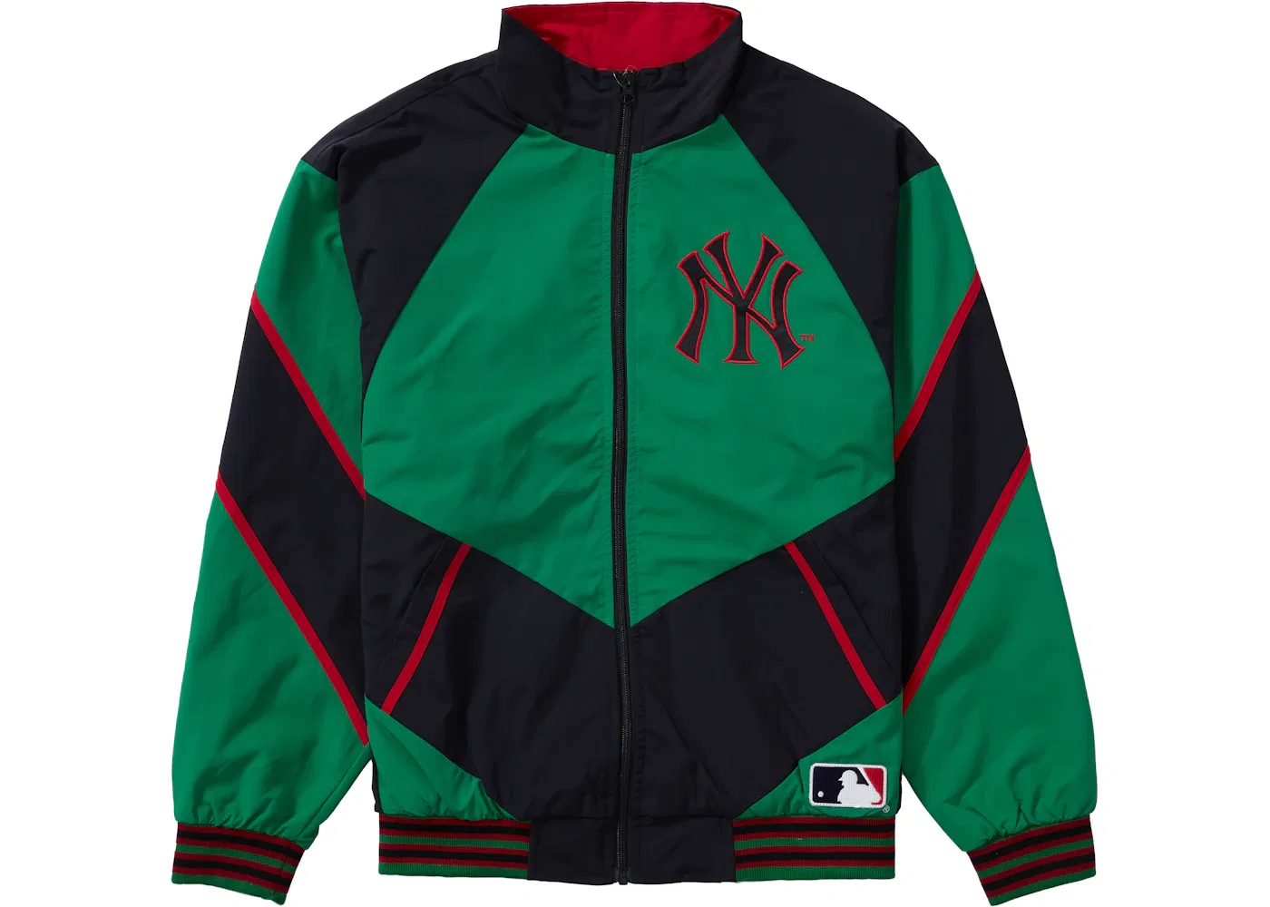 Мужская куртка Supreme x New York Yankees Green