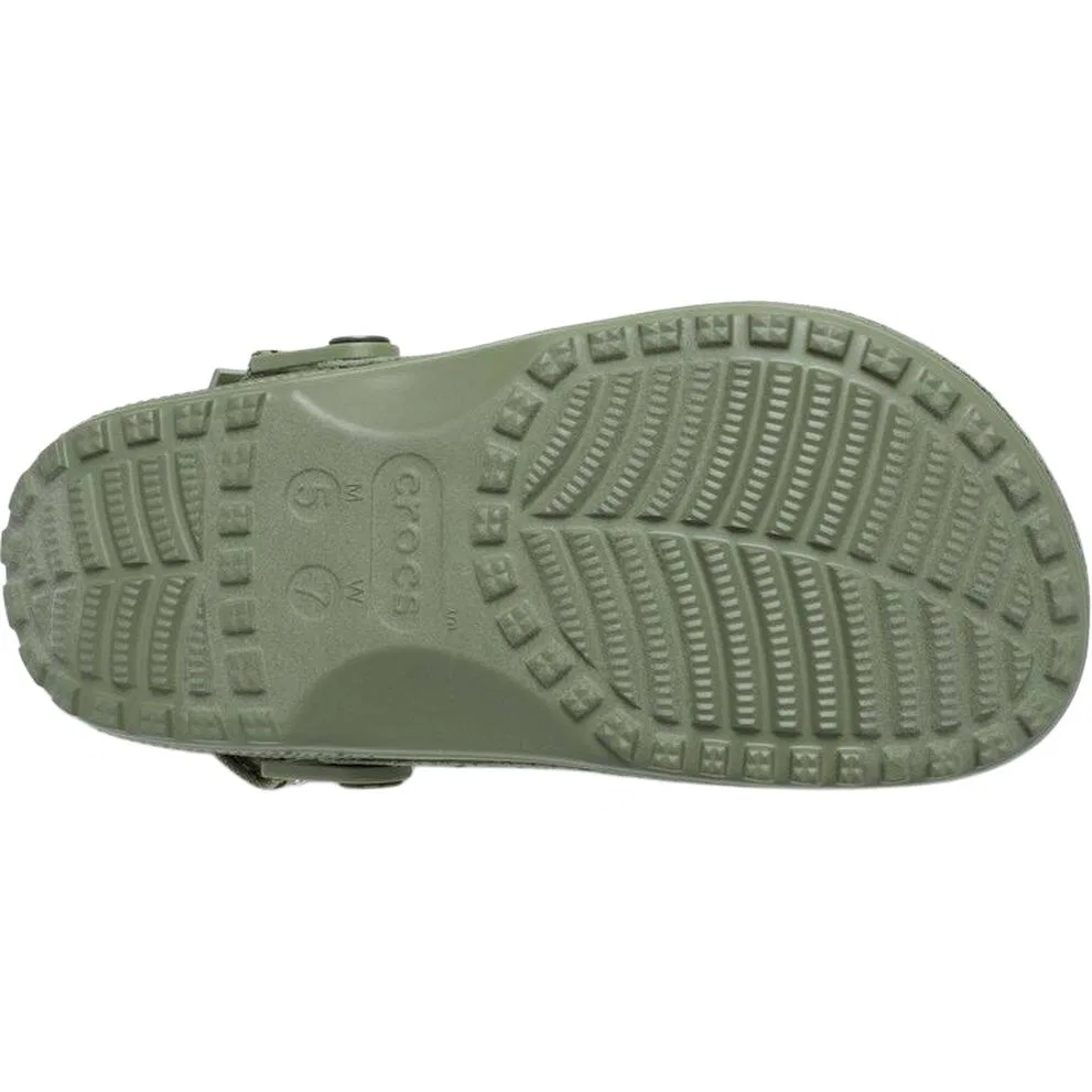 Детские закрытые тапочки из ЭВА Crocs, Green — фото 4