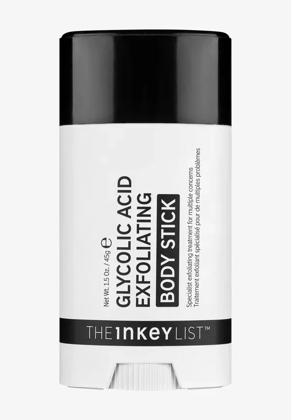 Пилинг-стик с гликолевой кислотой, для сухой кожи, Glycolic acid exfoliating body stick, The Inkey List, 45 г