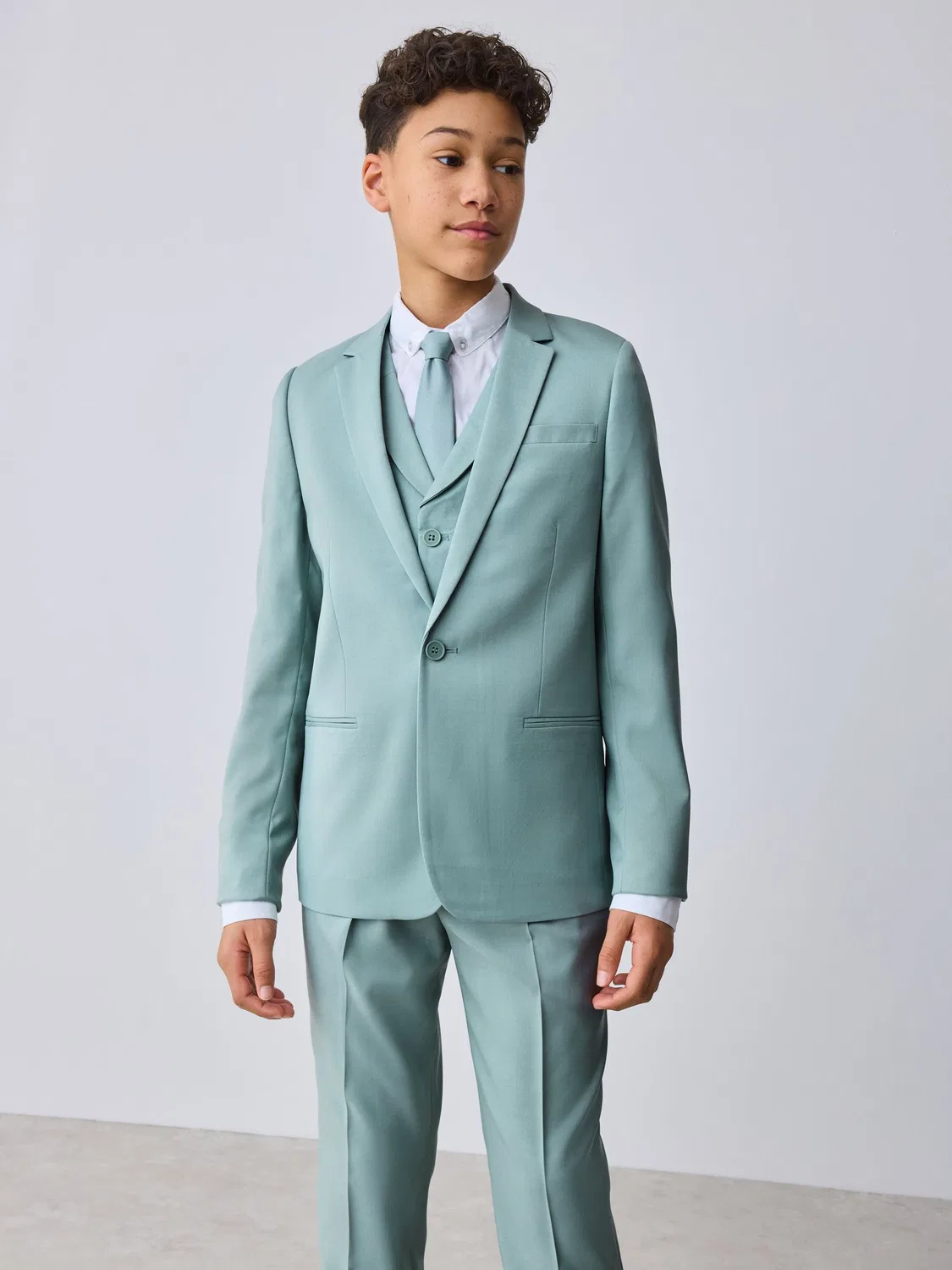 Пиджак классический Baker by Ted Baker, зеленый — фото 4