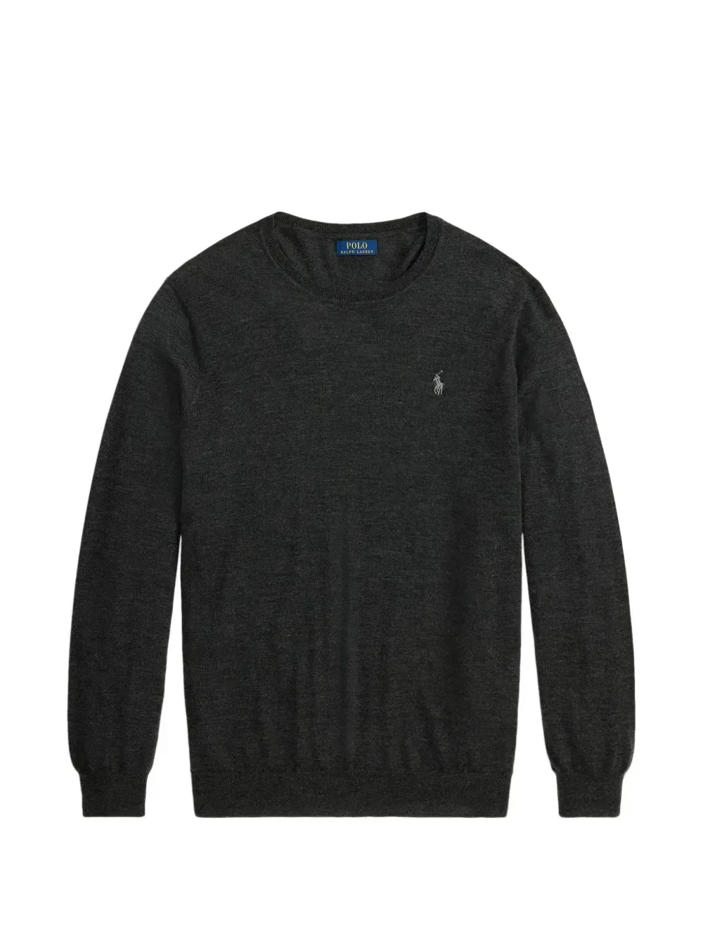 Свитер с вышивкой Pony Polo Ralph Lauren, серый