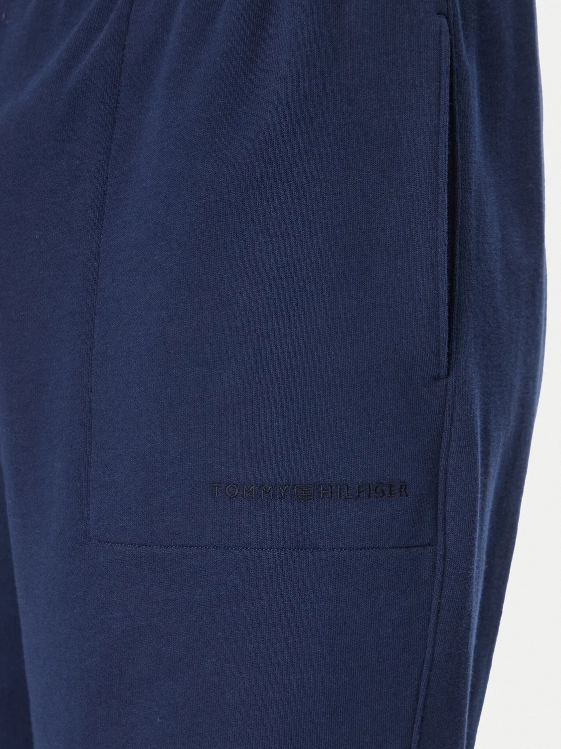 Мужские спортивные шорты стандартного кроя Terry Tommy Hilfiger, темно-синий — фото 4