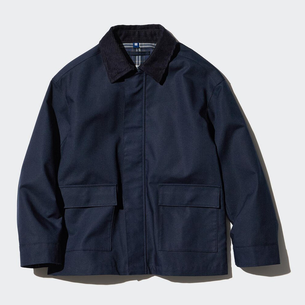 

Куртка с карманами для детей UNIQLO, 69 темно-синий