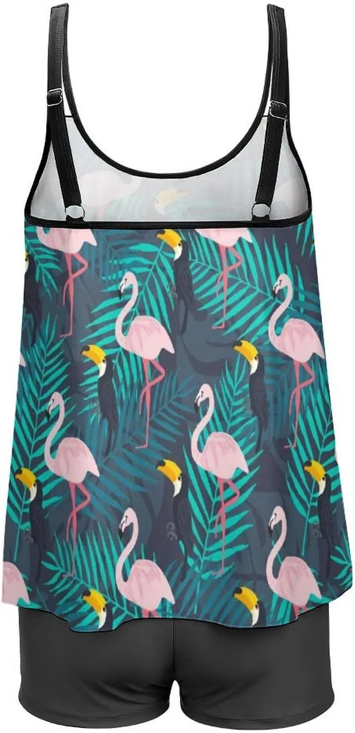 Женский бикини-танкини с высокой талией Flamingo Stand Tallstyle-20 — фото 4