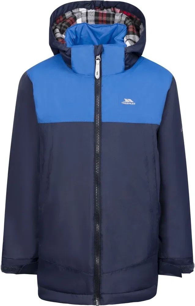 Детская дождевая куртка с капюшоном Terris Rain Jacket Trespass, синий