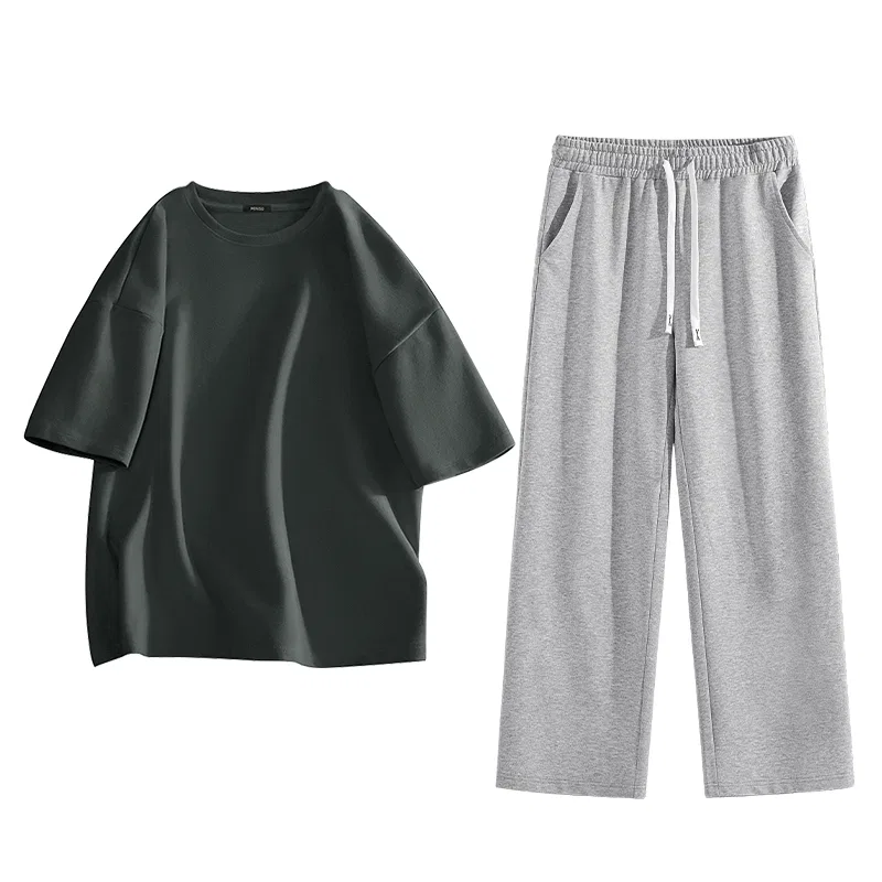 Спортивный костюм Детский Dark Gray+Heather Gray MINISO, Цвет Dark Gray+Heather Gray