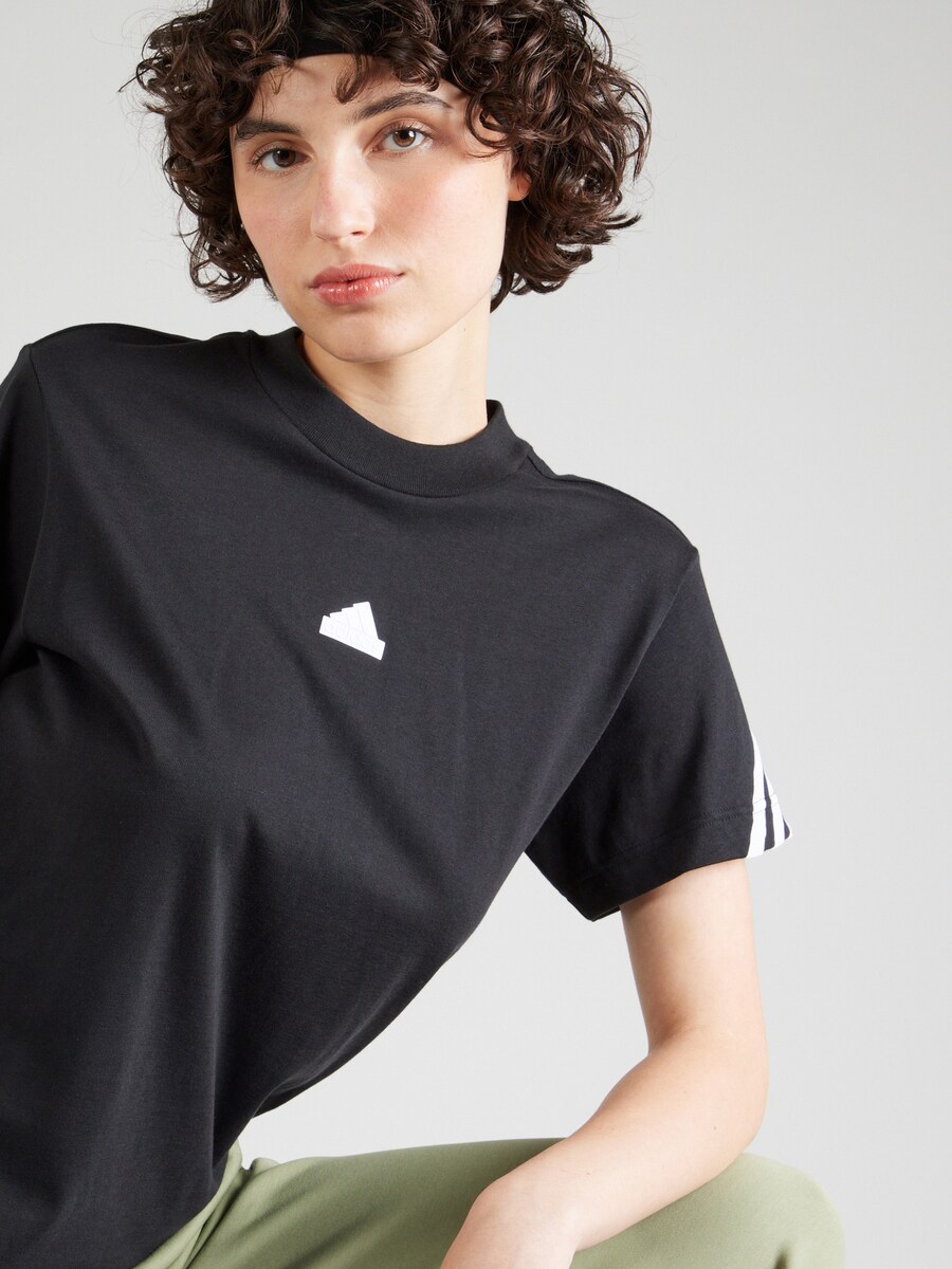 Рубашка для выступлений ADIDAS SPORTSWEAR, черный — фото 3