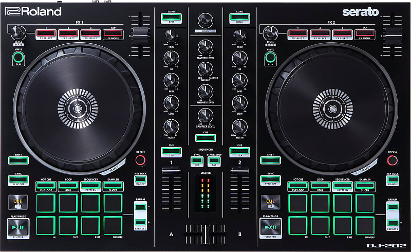 DJ-контроллер Roland DJ-202 - фото