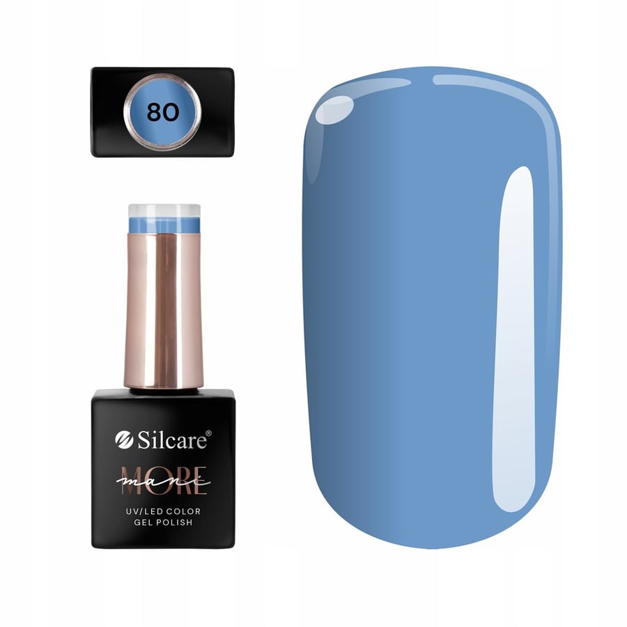 

Silcare Hybrid nail polish maniMORE 80 10 mlДля ногтей