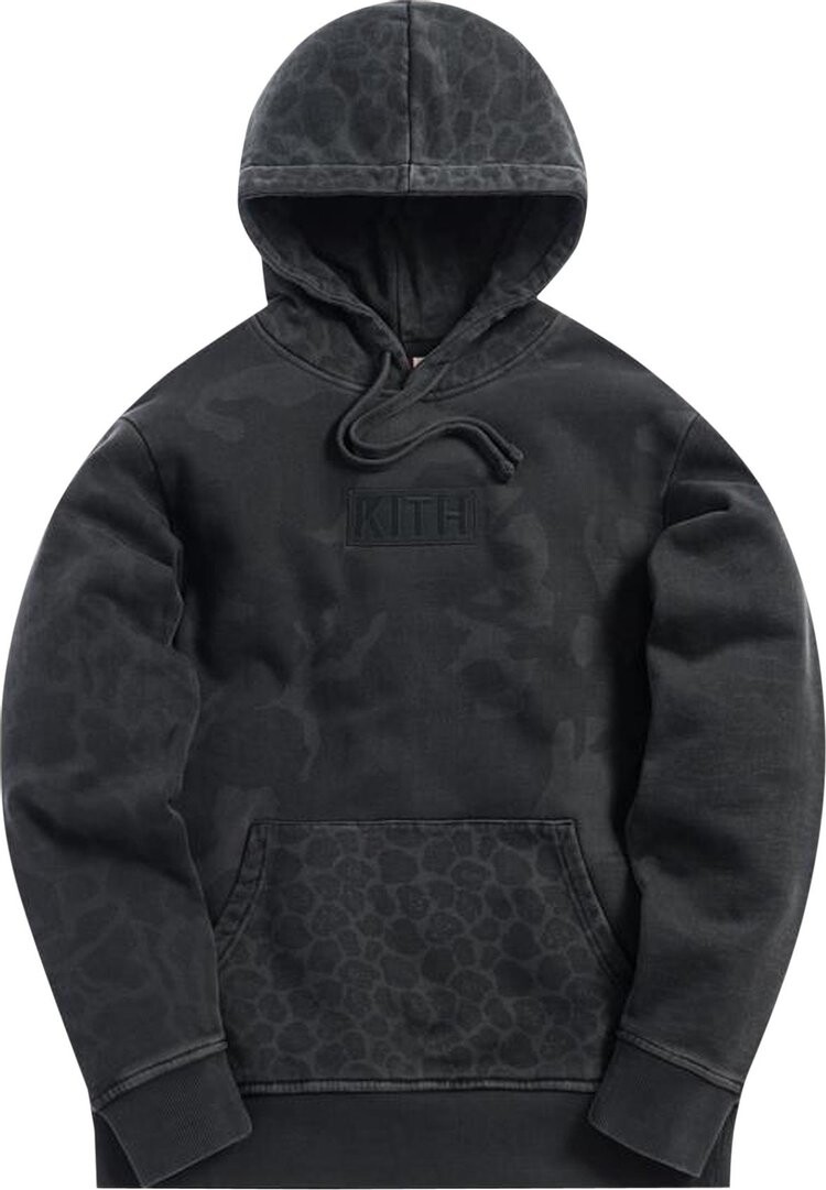 

Худи Kith Multi-Camo Williams Hoodie 'Black Camo', черный