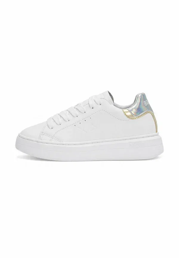 Кроссовки из кожзама и текстиля Z36438T Sun68, White, белый