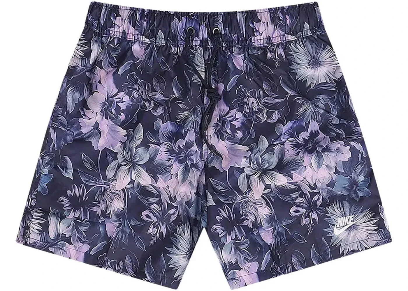 Мужские шорты с принтом Nike Club Flow Midnight Navy/Psychic Blue, цвет Midnight Navy/Psychic Blue